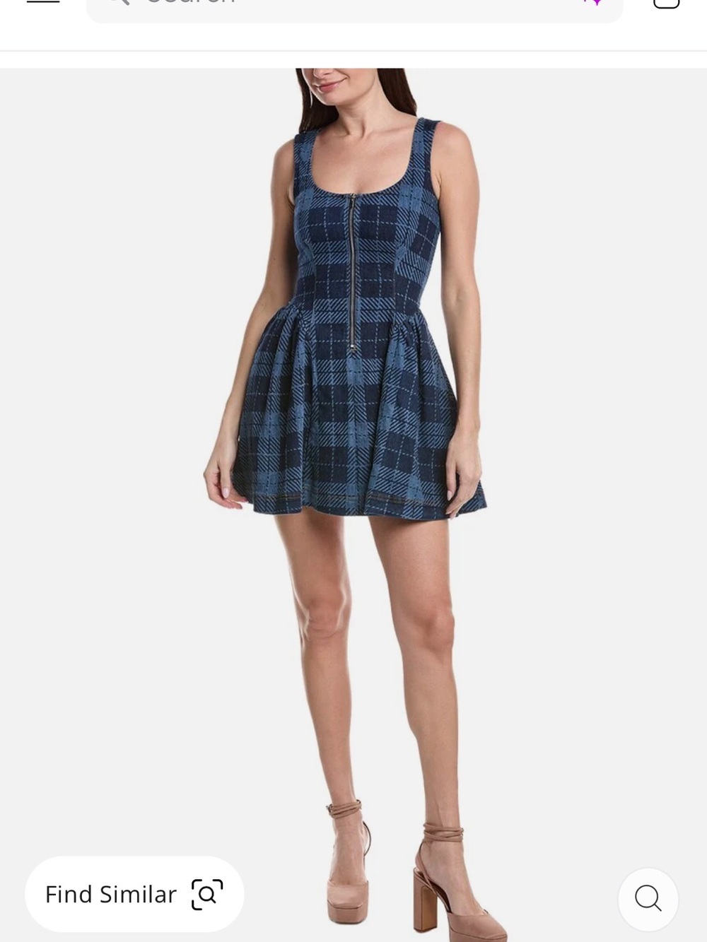 Full Skirt Mini Dress
